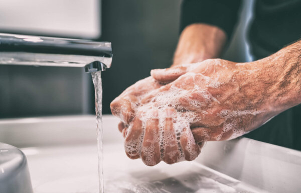Coronavirus,Pandemic,Prevention,Wash,Hands,With,Soap,Warm,Water,And