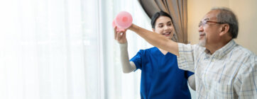 Asian,Young,Woman,Nurse,At,Home,Nursing,Care,Support,Disabled